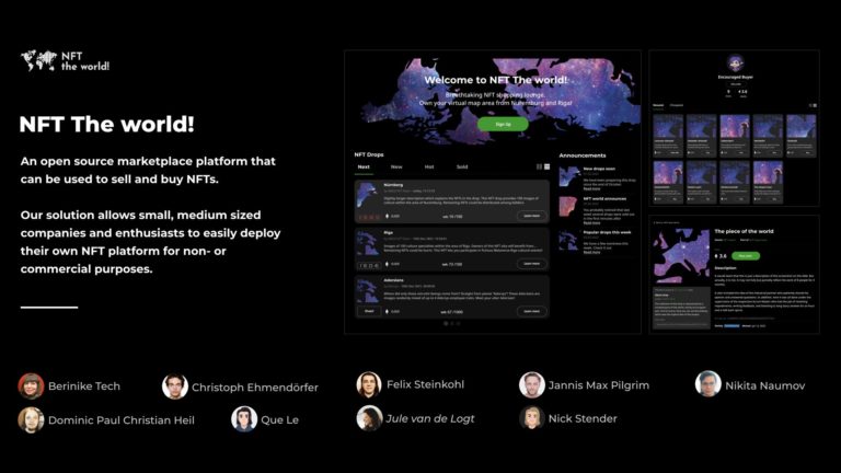 Results of NFT Development Project with Adorsys (Video and Report, Winter 2021/22 Project)