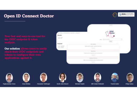 Towards entry "Results of OpenID Connect Doctor AMOS Project with SEAL Systems (Video and Report, Summer 2022 Project)"